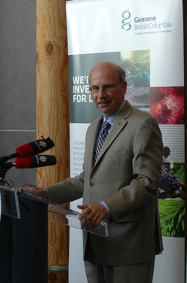 Dr. Alan Winter, CEO and President Genome BC
